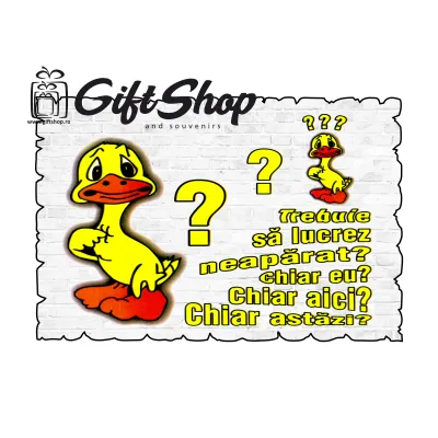 Trebuie sa lucrez neaparat?, magnet frigider mgs075